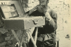 Ghetto di Varsavia - Venditore di strada, 1940