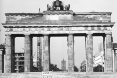 Berlino Est - Porta di Brandeburgo 13 agosto 1961