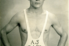 Vito Paparella (Campione nazionale di Lotta greco-romana) - Società Ginnastica Angiulli - Bari 1940