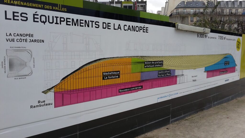 Parigi, Les Halles, Canopee