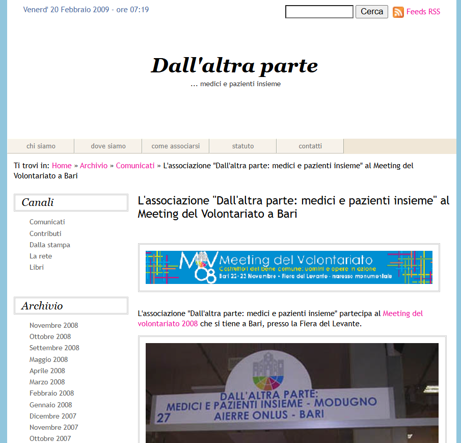 febbraio 2009 - dall'altra parte