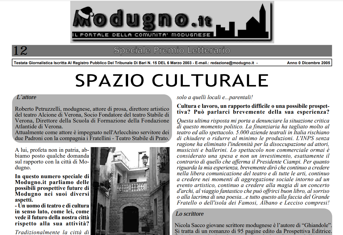 modugno.it - premio letterario vincenzo fragassi 5