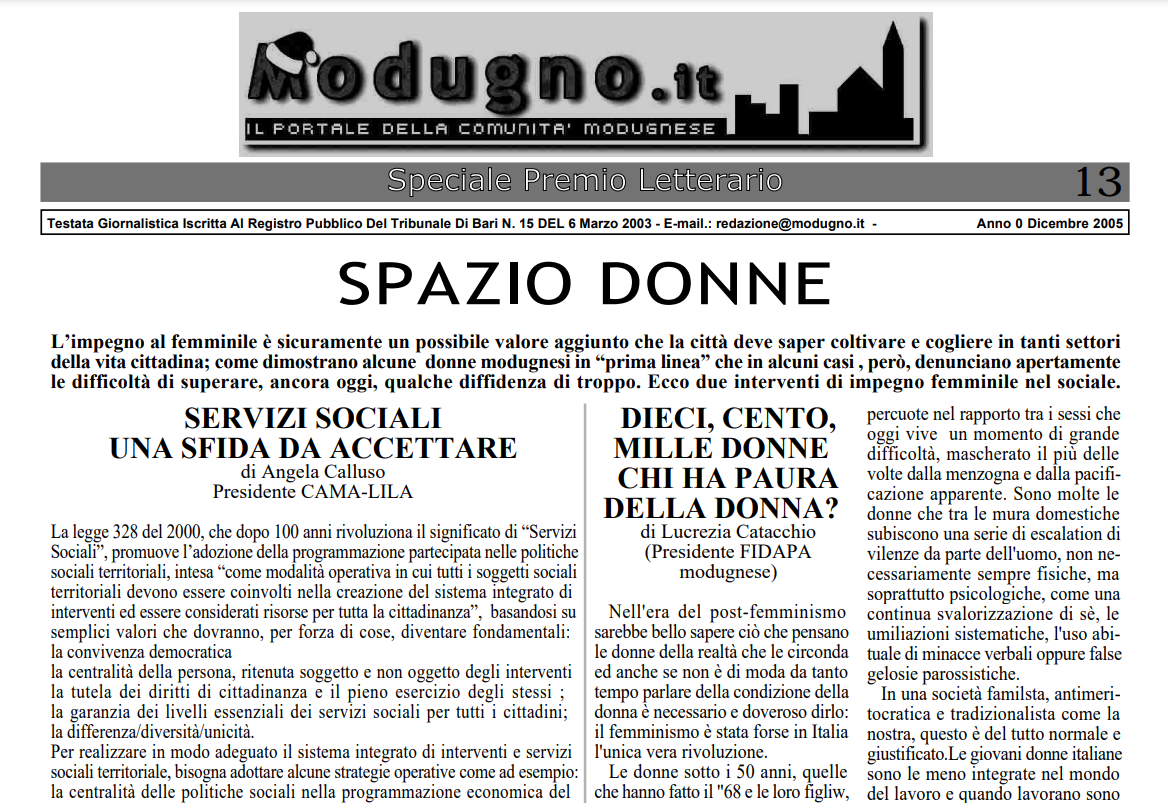 modugno.it - premio letterario vincenzo fragassi 6